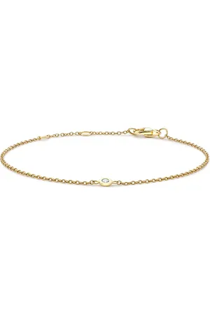 Pragnell 18kt yellow Sundance diamond chain bracelet