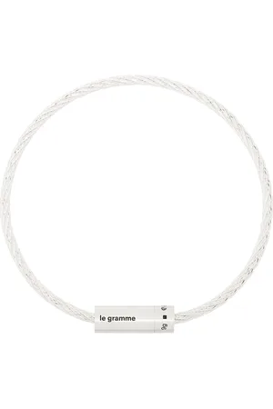 Le Gramme Le 9g brushed cable bracelet