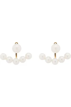 Mateo 14kt yellow pearl earrings