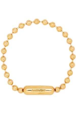 AMBUSH iridescent-effect Ball Chain Bracelet - Farfetch