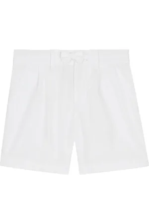 Dolce & Gabbana Logo-tag poplin shorts