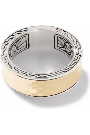 John Hardy 18kt yellow and sterling silver Classic Chain band