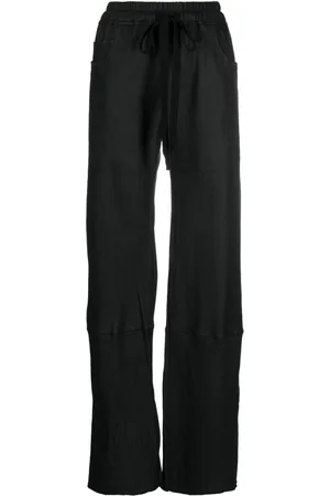 ISAAC SELLAM EXPERIENCE Drawstring leather trousers