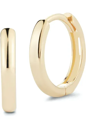 Mateo 14kt yellow small hoop earrings