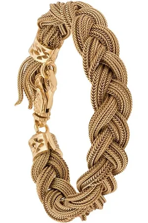 EMANUELE BICOCCHI Woven strap bracelet