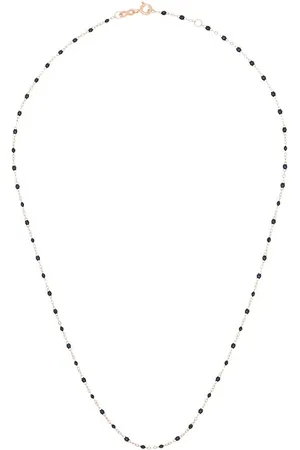 GIGI CLOZEAU 18kt rose beaded necklace