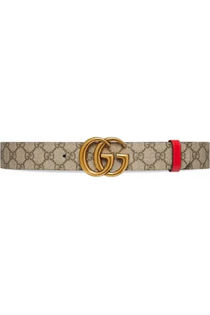 Gucci 4cm Leather-trimmed logo-jacquard Belt - Men - Black Belts