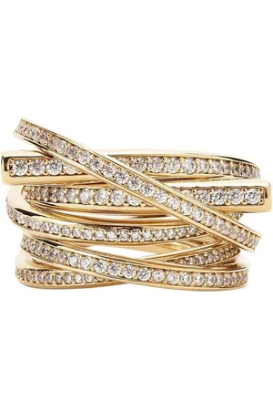 Salvatore Ferragamo Gancini layered ring