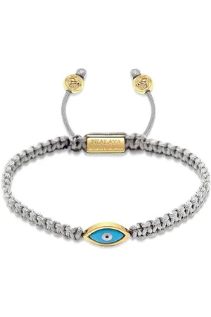 Nialaya Evil Eye woven bracelet