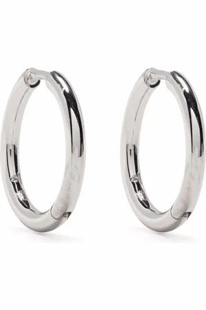 TOM WOOD Medium classic hoop earrings