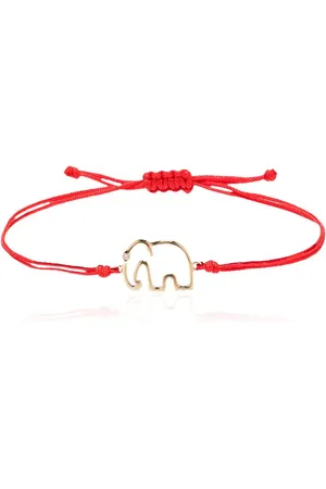 YVONNE LÉON Elephant tie bracelet