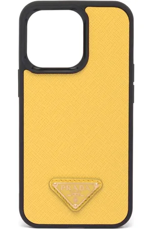 Prada Saffiano Leather iPhone Pro Max 14 Case - Farfetch