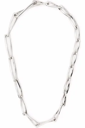 Missoma Graduated chunky twisted link necklace