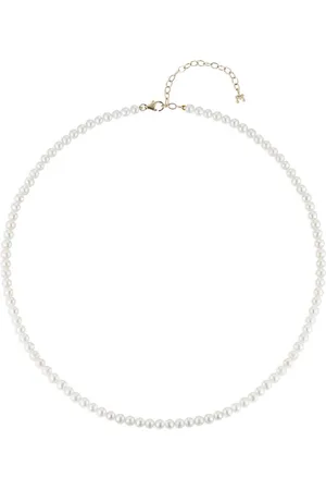 Mateo 14kt yellow 4mm pearl beaded choker