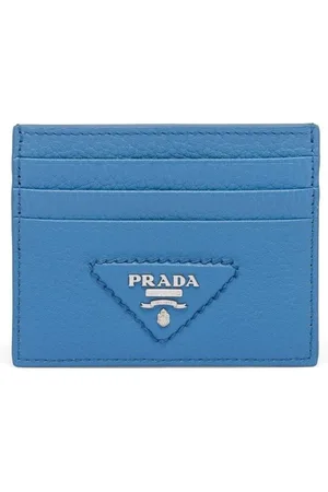 Prada Crystal Embellished Card Holder