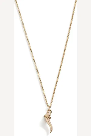 Dolce & Gabbana Curved pendant necklace