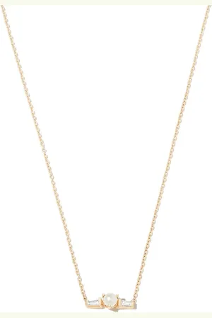 Zoe Chicco 14K Gold Heart Padlock Necklace