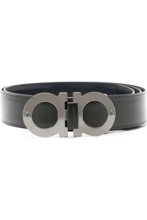 Salvatore Ferragamo Gancini reversible leather belt