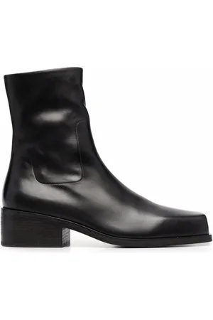 MARSÈLL Square-toe block-heel boots