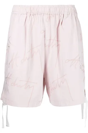 Off-Duty Role side-tie shorts