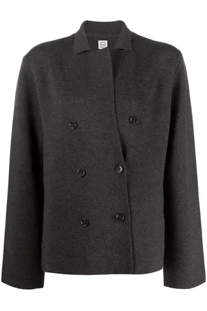 Totême Single-breasted houndstooth blazer
