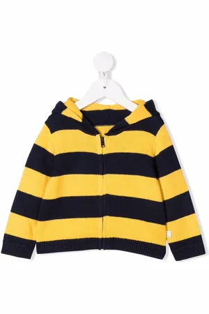 Stella McCartney Striped hooded cardigan