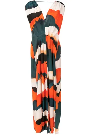 Lenny Niemeyer Horizon midi silk dress