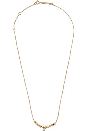 Zo Chicco 14kt yellow bead-detail necklace