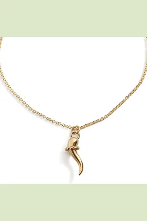 Dolce & Gabbana Curved pendant necklace