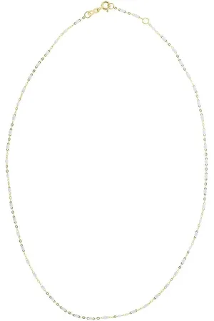 GIGI CLOZEAU 18kt yellow Classic Gigi white beaded necklace