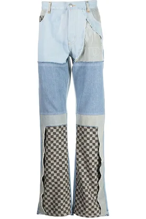 MISBHV Monogram Carpenter Denim Trousers 'Blue