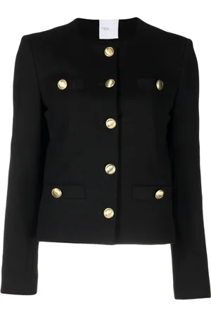 ROSETTA GETTY Fitted button-down fastening jacket