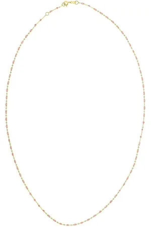 GIGI CLOZEAU 18kt yellow Classic Gigi ros??e beaded necklace