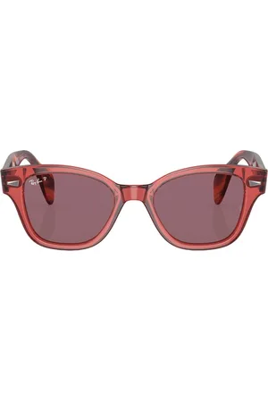 Ray-Ban Tortoiseshell-effect square-frame sunglasses