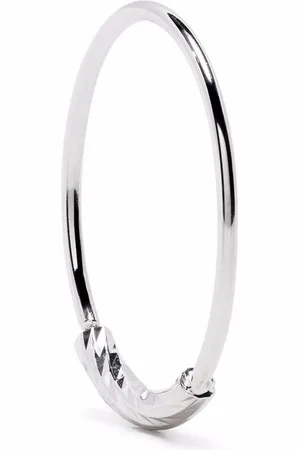 Maria Black 14kt white gold Nancy 14 single hoop