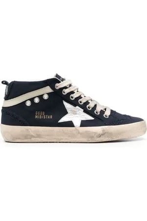 Golden Goose Mid Star lace-up sneakers