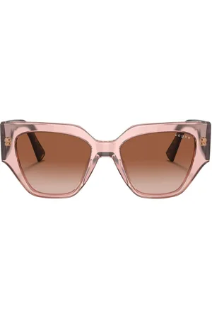 vogue Transparent square-frame sunglasses