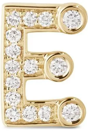 SOPHIE BILLE BRAHE 18kt yellow Petite E stud earring