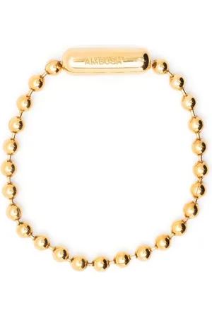 AMBUSH iridescent-effect Ball Chain Bracelet - Farfetch