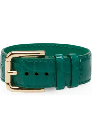 Dolce & Gabbana charm-detail Buckled Leather Bracelet - Farfetch