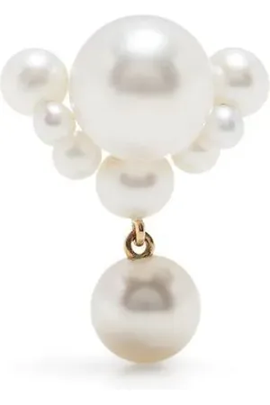 SOPHIE BILLE BRAHE 14kt yellow Grande Chambre de Perle earring