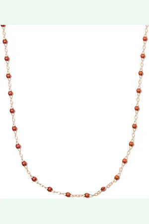 GIGI CLOZEAU 18kt rose gold Classic Gigi beaded necklace