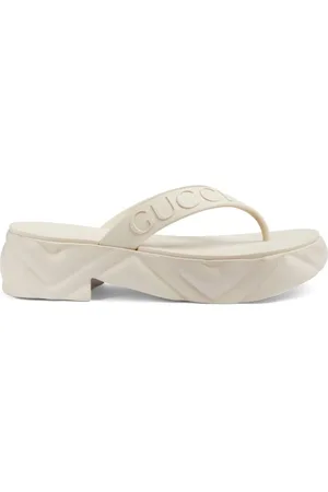 Gucci thong slides discount women