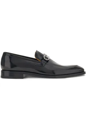 Salvatore Ferragamo Gancini leather loafers