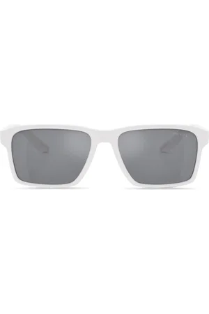 Prada Logo-print square-frame sunglasses