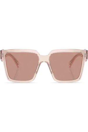Prada Square-frame tinted sunglasses