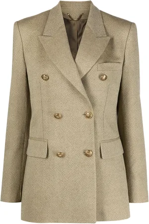 Golden Goose Jacquard double-breasted blazer