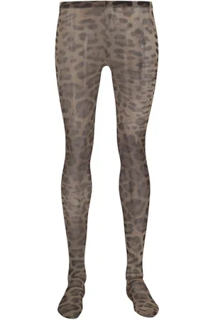 Marlies Dekkers leopard-print Sheer Stockings - Farfetch