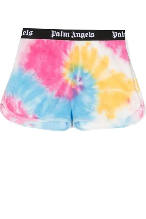Palm Angels Tie-dye track shorts