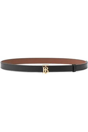 Burberry Reversible logo-buckle leather belt